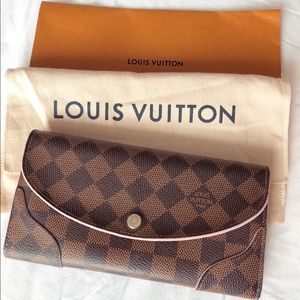 Louis Vuitton Damier Portefeuille Caissa Rose